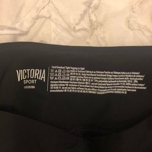 Victoria Sport Black Total Knockout Tight